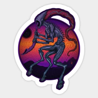 Kokopelli Nyarlathotep - Azhmodai 2021 Sticker